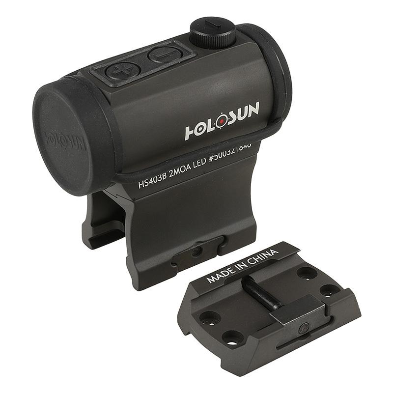 HOLOSUN HS403B レッドドットサイト Amazon.com : HOLOSUN HE403B-GR-FDE Green2 MOA Dot Micro