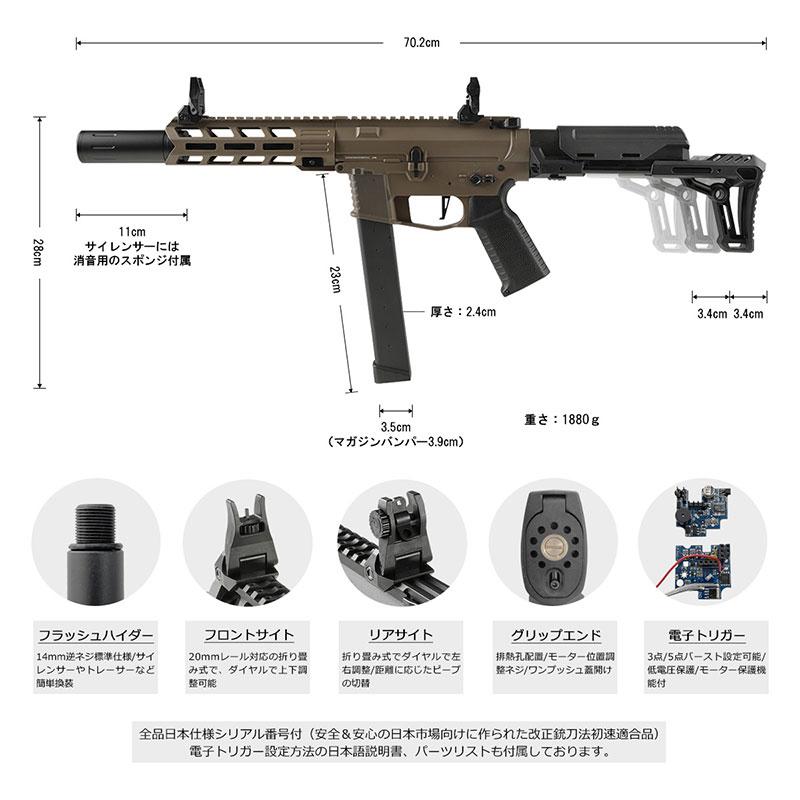 HTGベーシック スマートPCC 電子トリガー 電動ガン TypeB 2-Tone