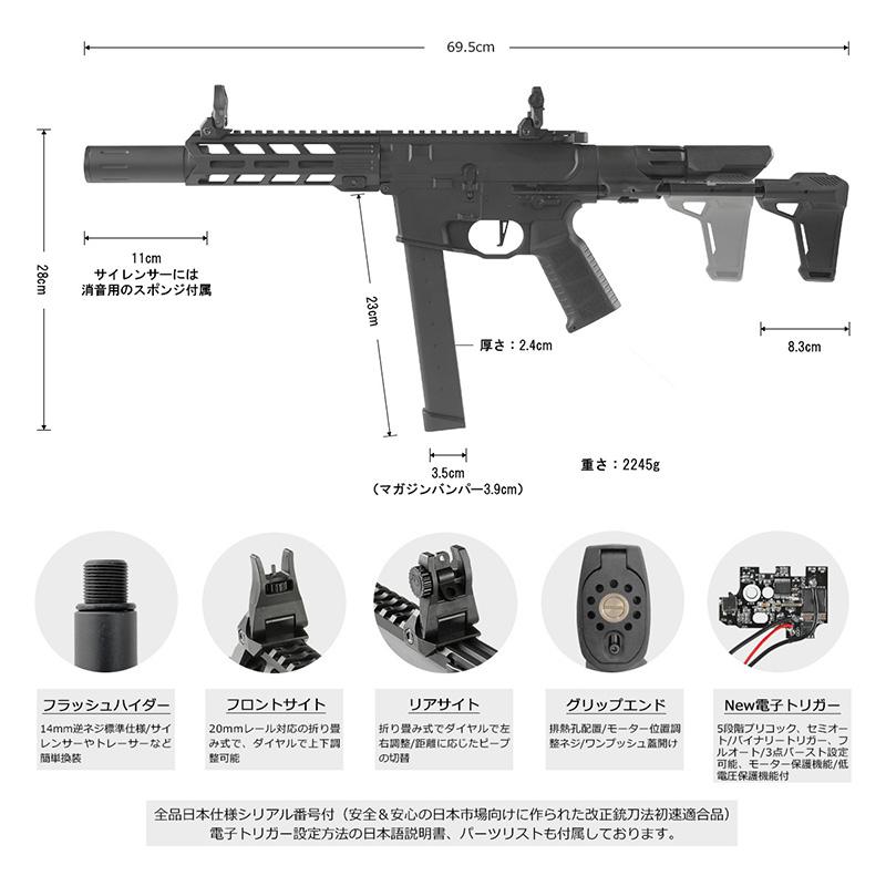 HTGベーシック スマートPCC カスタム TypeA【フルメタル/DSG Ver.】スペアマガジン&ハードガンケース付 (日本仕様) |  | 02