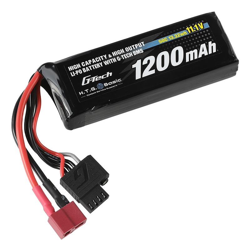 HTGベーシック リポバッテリー 電動ガン用 特許技術G-Tech使用 (11.1V