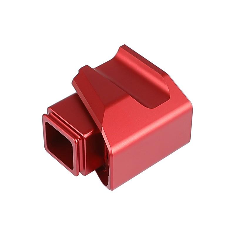 JDG FCS GLOCK 6roundタイプ マガジンエクステンション Red (Licensed