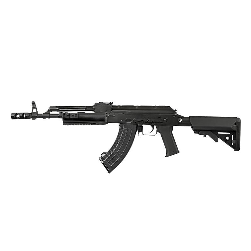 【かっちゃん】AR-15スタイル エアガン 黒　M4 次世代電動ガン LCT AMD65 タクティカル (M4ストック) 電動ガン(JP Ver.) 18歳