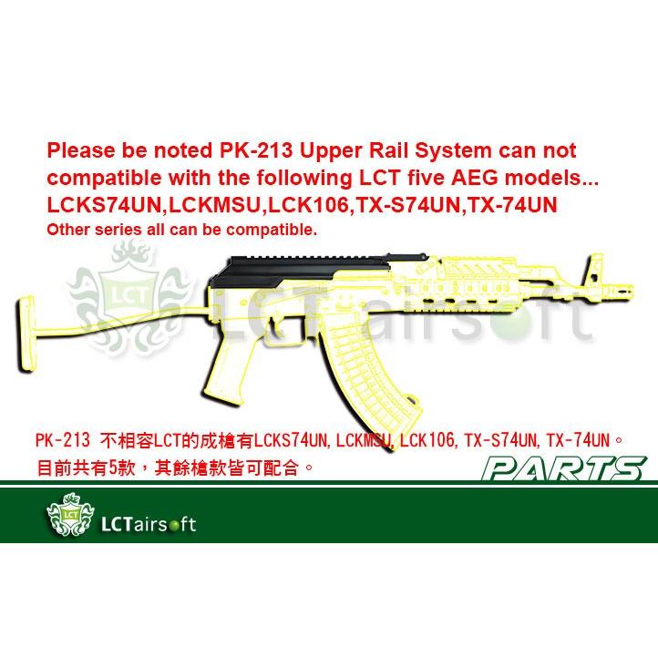 LCT AK アッパーレールシステム : ミリタリーショップH.T.G. - 通販