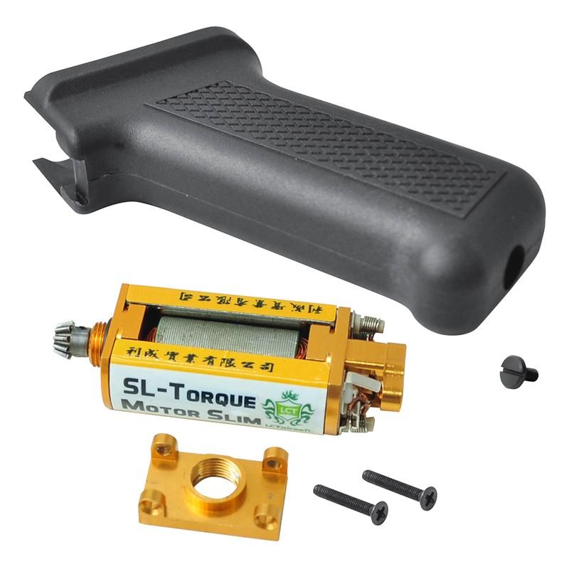 LCT LCK104 スリムピストルグリップ (BK)/SL-スリムハイトルクモーター