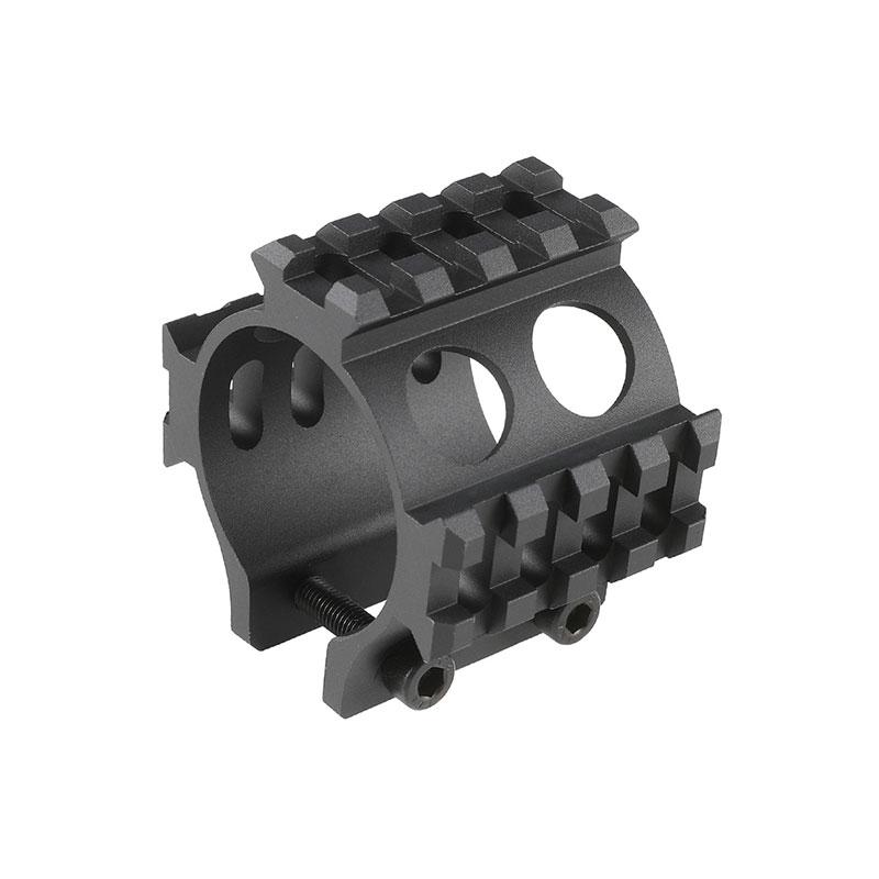 LCT AS VAL/VSS Vintorez対応 45mmサイレンサーレール : ミリタリー