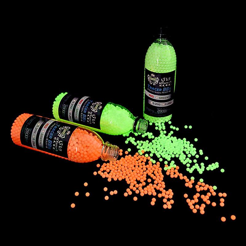 LCT 0.20g 超精密トレーサーBB弾 (レッド) : ミリタリーショップH.T.G.