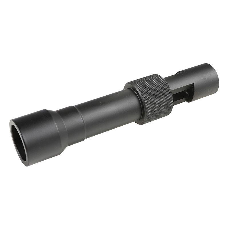 CYMA M033 MK12 SPRタイプ マズルブレーキ (14mm逆ネジ) : ミリタリー