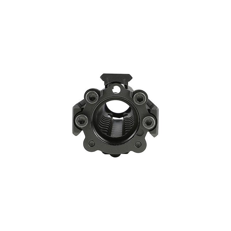 CYMA M180 DD RISIIタイプ ハンドガード (9.5inch) BK : ミリタリー