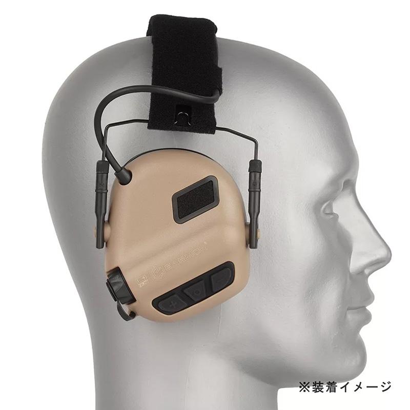 OPSMEN M32 PLUS ノイズキャンセリングヘッドセット BK : ミリタリー