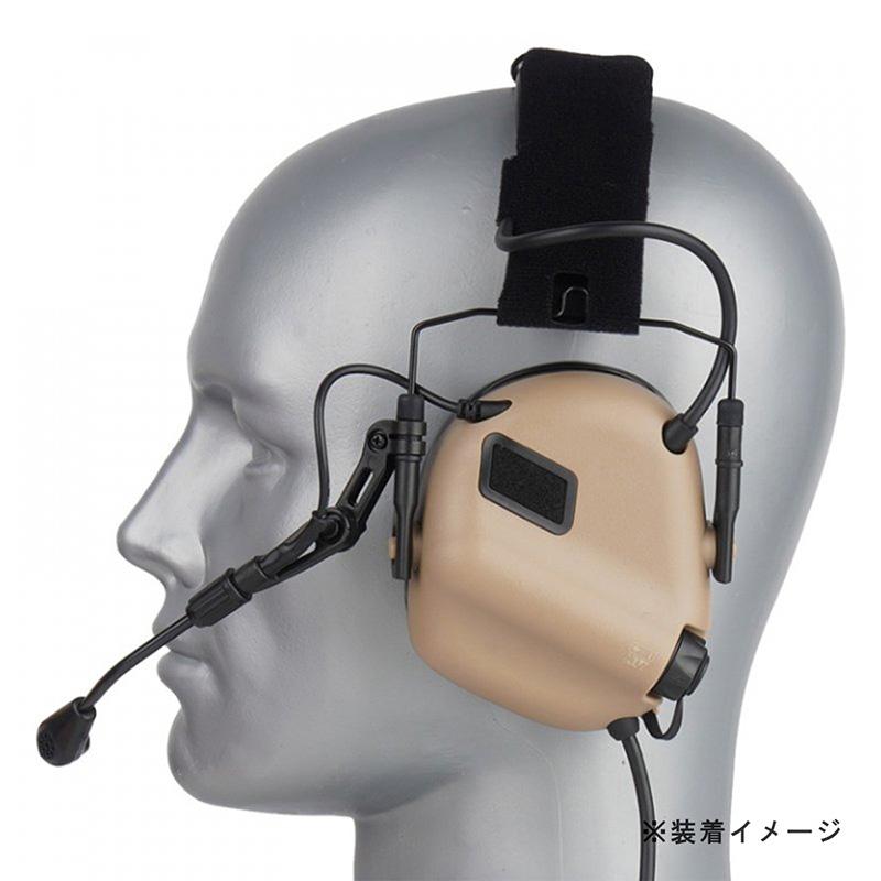 OPSMEN M32 PLUS ノイズキャンセリングヘッドセット BK : ミリタリー