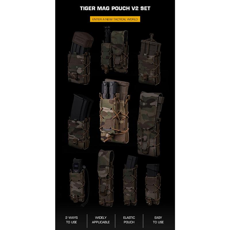 実物 HSGI TACO マグポーチ CB 2個 HSGI X2R TACO ダブル マガジンポーチ「WARRIORS ONLINE SHOP」
