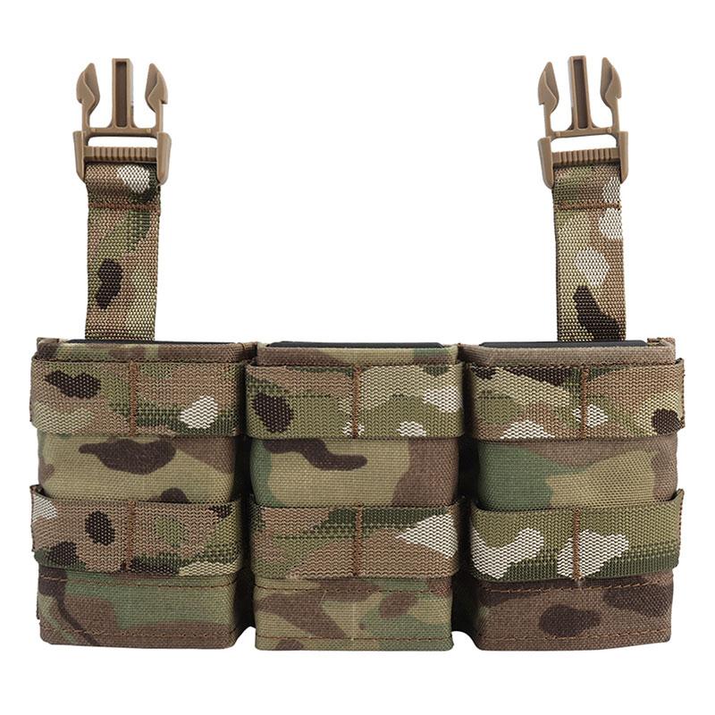 WoSporT esstacタイプ 7.62 トリプルマガジンポーチフロントパネル
