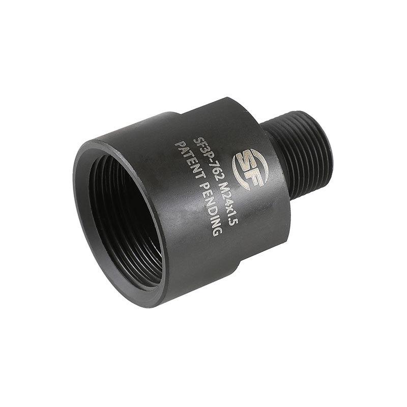 MARKSMAN SFタイプ 24mm正ネジ→14mm逆ネジスチールアダプター MARKSMAN SFタイプ 24mm正ネジ→14mm逆ネジスチールアダプター