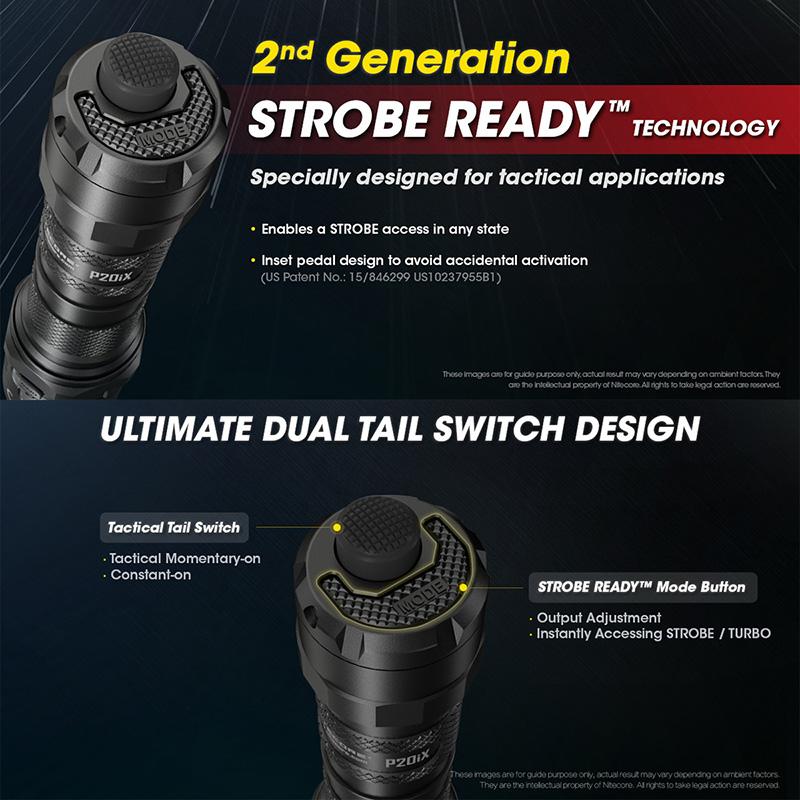 NITECORE(ナイトコア) P20iX タクティカル フラッシュライト 最大4000