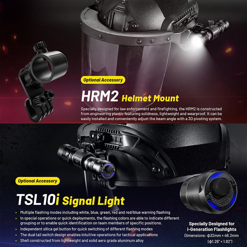 NITECORE(ナイトコア) P23i タクティカル フラッシュライト 最大3000