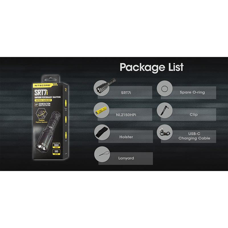 NITECORE(ナイトコア) SRT7i スマートセレクターリング搭載