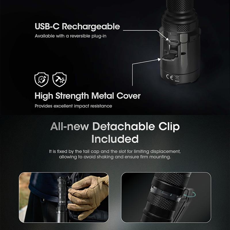 NITECORE(ナイトコア) SRT7i スマートセレクターリング搭載