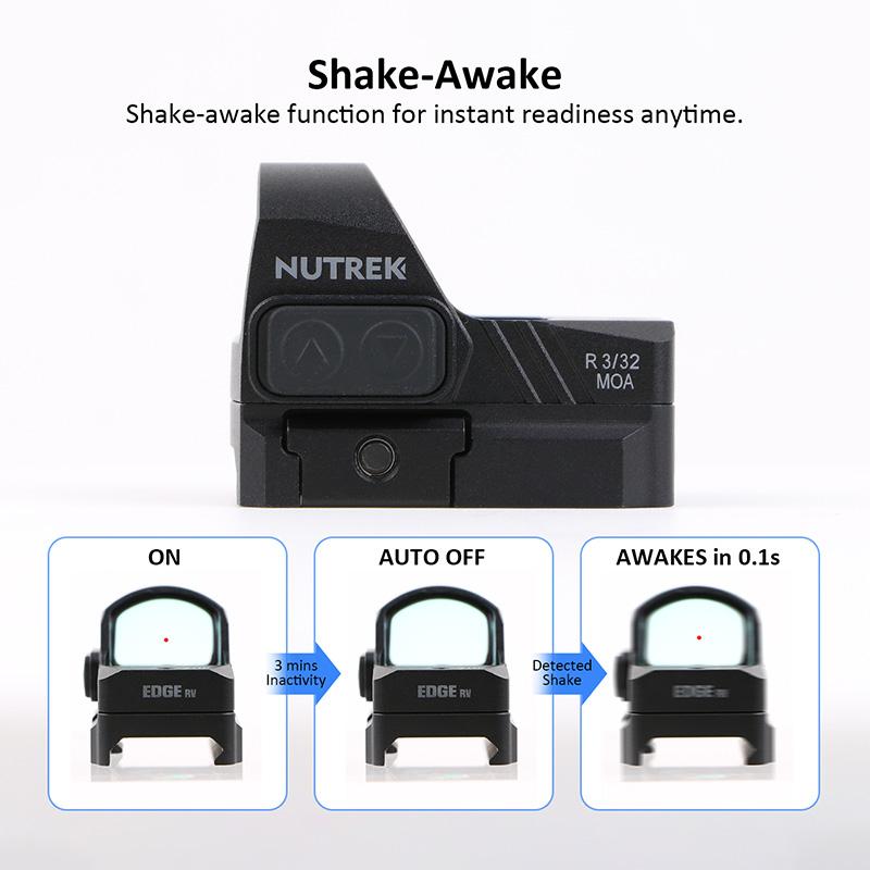 Nutrek Optics EDGE 1×24×17 リフレックス サークル ドットサイト RMR