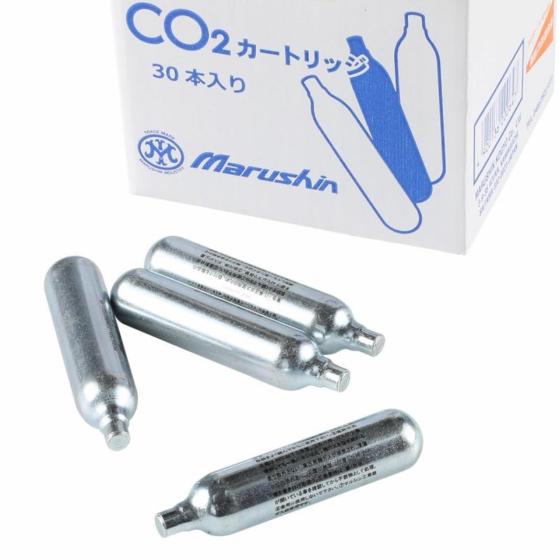 Marushin マルシン CO2カートリッジ 30本入り : ミリタリーショップ