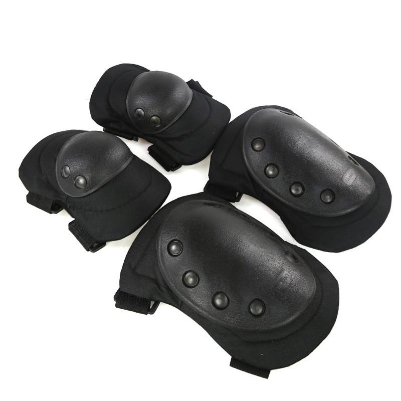 WoSporT U.S. ARMY ミリタリーエルボー/ニーパッドセット BK 