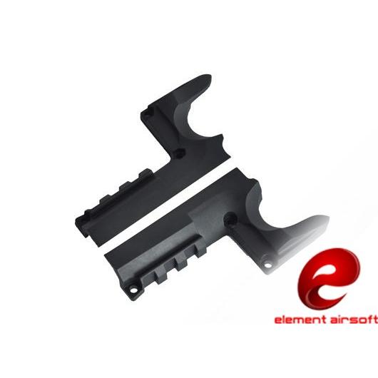 ELEMENT HI-CAPA 20mmレールマウント BK 【 ネコポス可