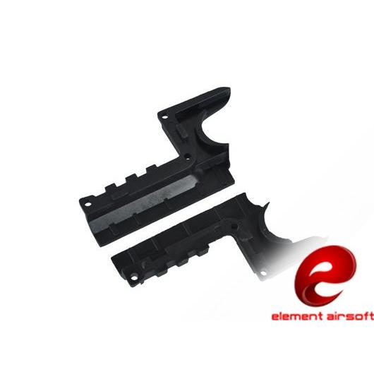 ELEMENT HI-CAPA 20mmレールマウント BK 【 ネコポス可