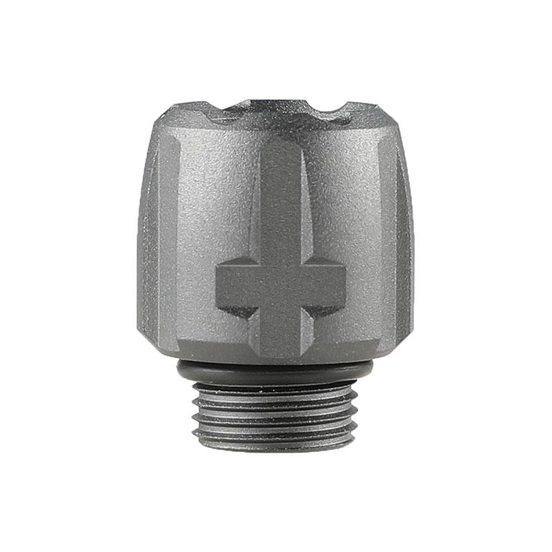 ACETECH マズルスレッドプロテクター (11mm正ネジ) Gray : ミリタリー
