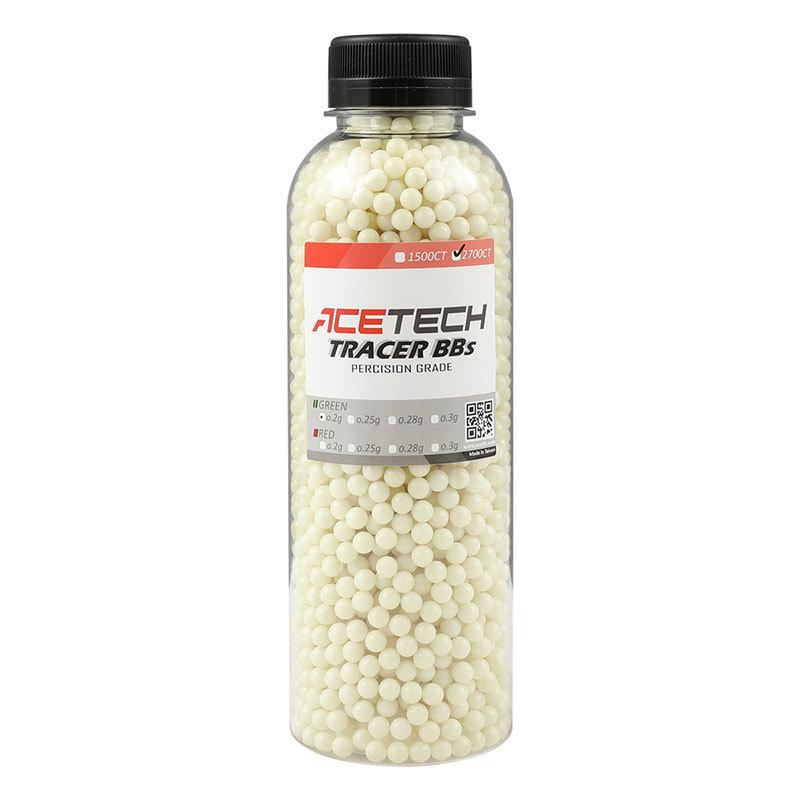 ACETECH プラトレーサーBB弾 (グリーン) 0.20g/2700発 : ミリタリー