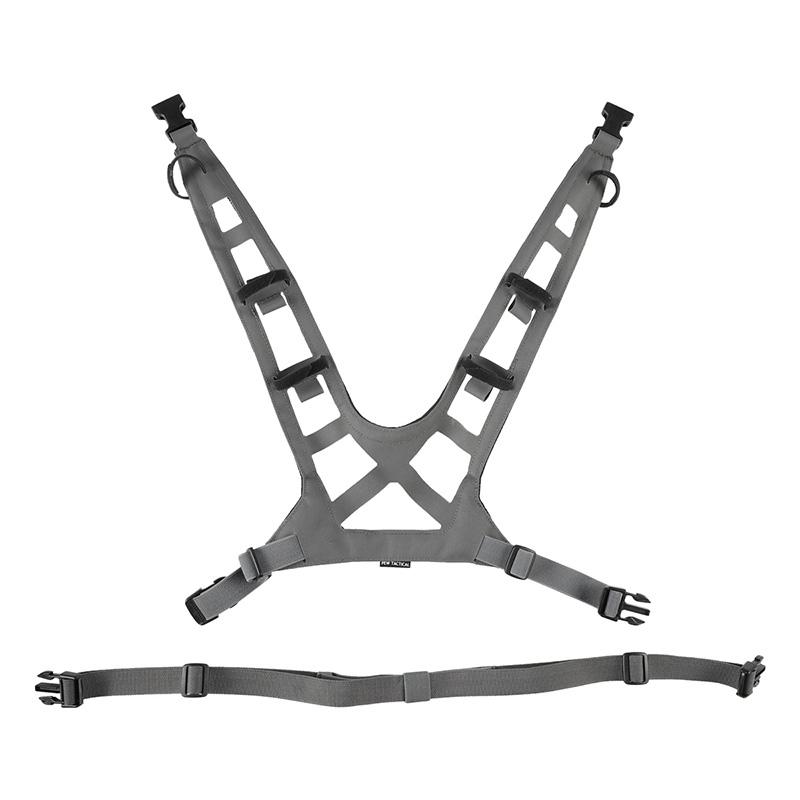 PEW Tactical CPスタイル ファットストラップ ウルフグレイ PEW Tactical CPスタイル エアライトチェストリグ ファットストラップ