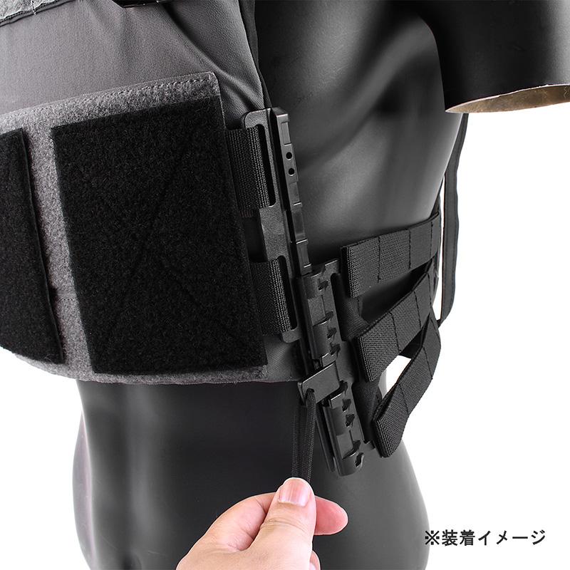 PEW Tactical MTスタイル CP JPC/AVS用MOLLEチューブカマーバンド ブラック｜hercules-gear｜08