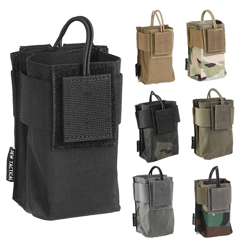 PEW Tactical TYRスタイル モトローラ XTS ラジオポーチ : ミリタリー