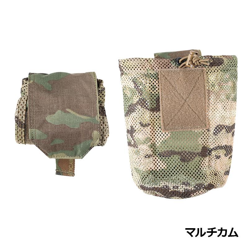 PEW Tactical TYRスタイル スモールメッシュダンプポーチ : ミリタリー