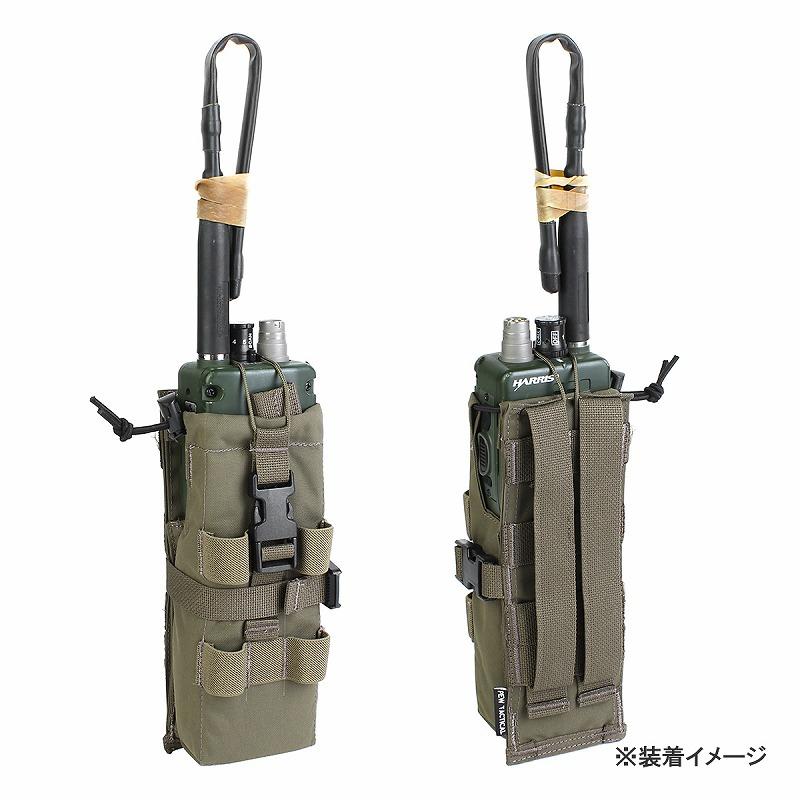 PEW Tactical TYRスタイル PRC-152ラジオポーチ マルチカムブラック