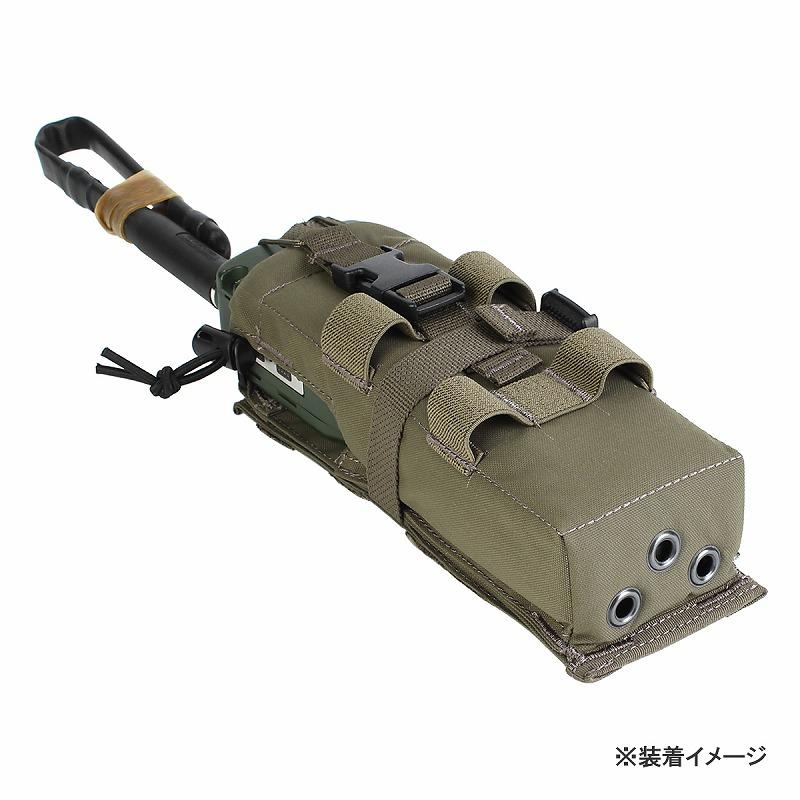 PEW Tactical TYRスタイル PRC-152ラジオポーチ マルチカムブラック