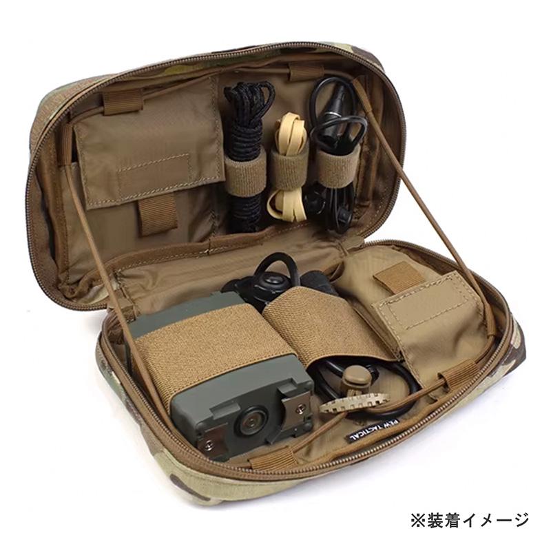 PEW Tactical Housekeeper ユーティリティポーチ Woodland(MOLLE対応