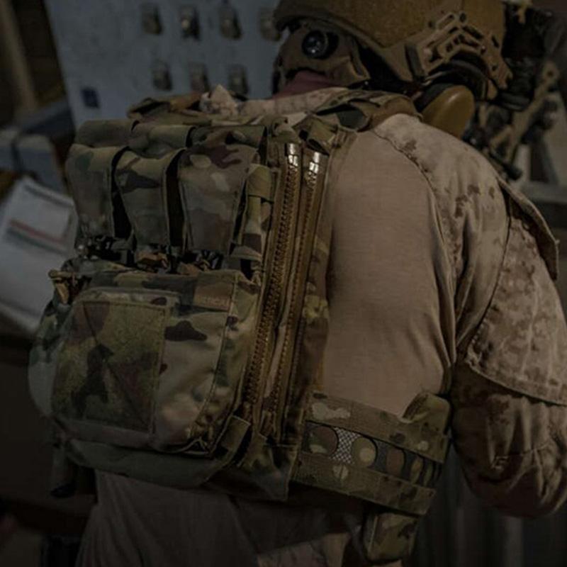 PEW Tactical FCスタイル バックパネル バンガー ウッドランド