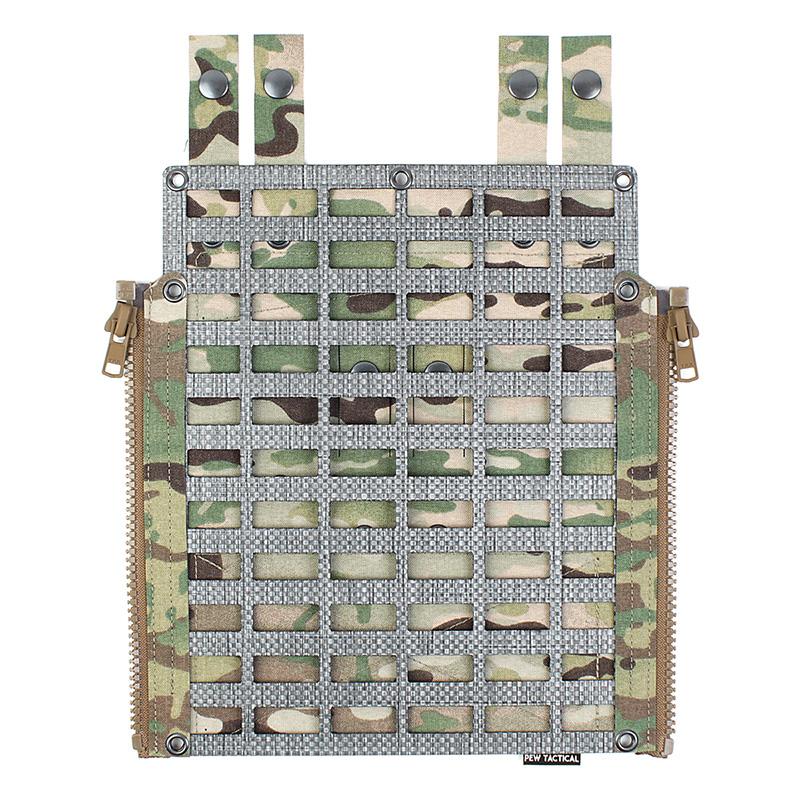 PEW Tactical SSスタイル LV119用MOLLEバックパネル マルチカム PEW Tactical SSスタイル LV119用MOLLEバックパネル マルチカム