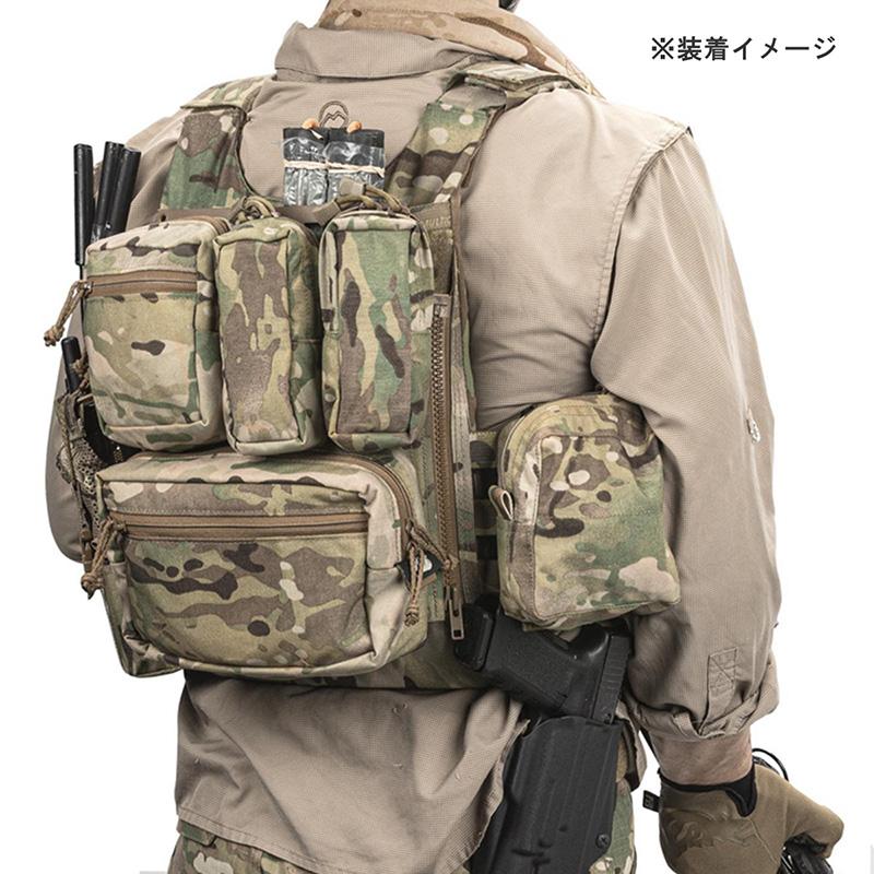 PEW Tactical SSスタイル LV119用MOLLEバックパネル マルチカム PEW Tactical SSスタイル LV119用MOLLEバックパネル マルチカム