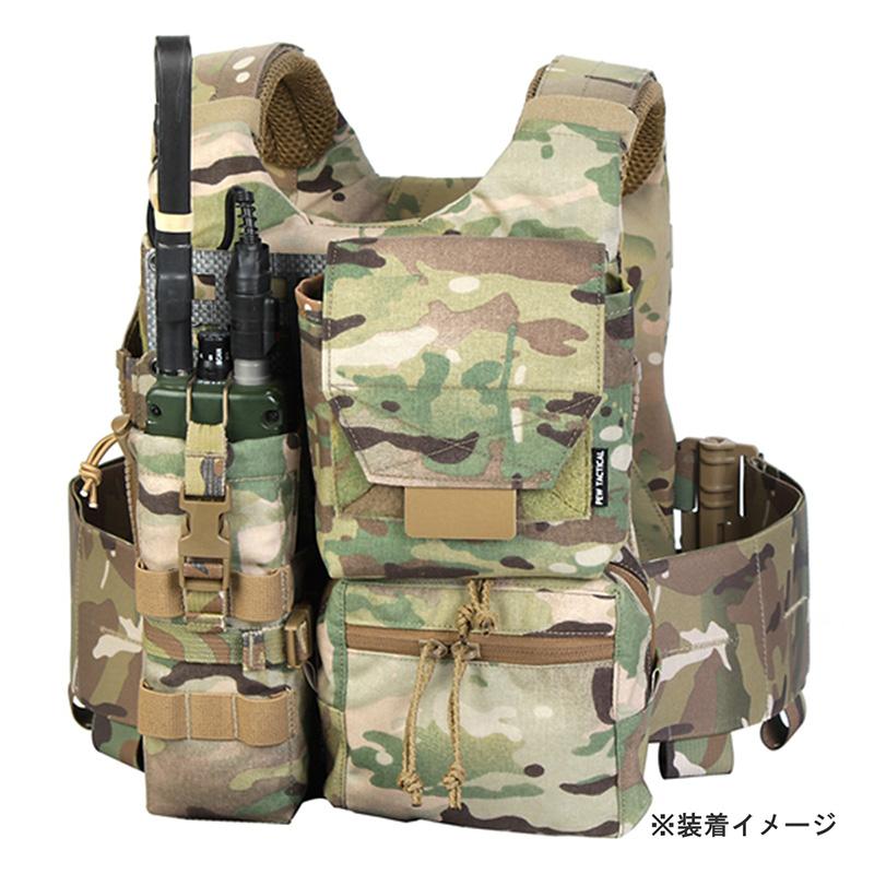 PEW Tactical SSスタイル LV119用MOLLEバックパネル マルチカム PEW Tactical SSスタイル LV119用MOLLEバックパネル マルチカム