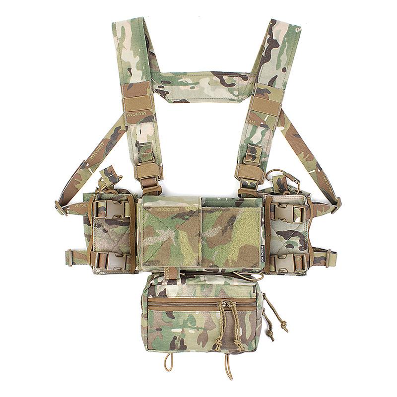 PEW Tactical SSスタイル Micro Fight MK4チェストリグ マルチカム