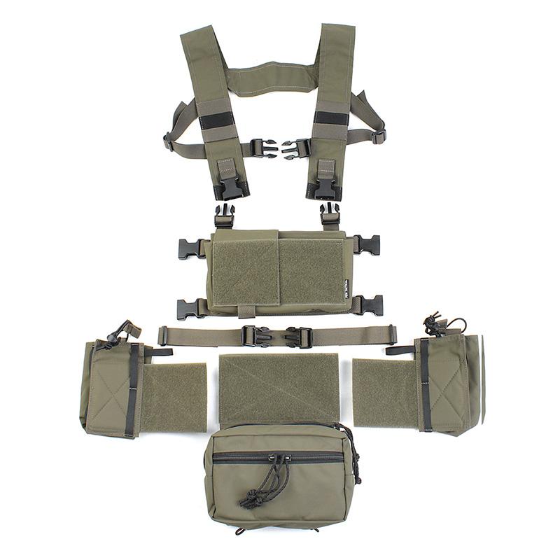 PEW Tactical SSスタイル Micro Fight MK4チェストリグ マルチカム