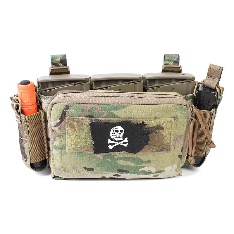 PEW Tactical HSPスタイル D3CRMチェストリグ ウッドランド