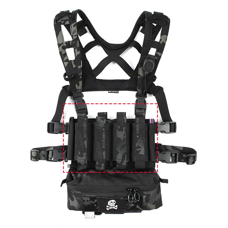 PEW Tactical SCスタイル SMGエラスティックプラカード ウルフグレイ
