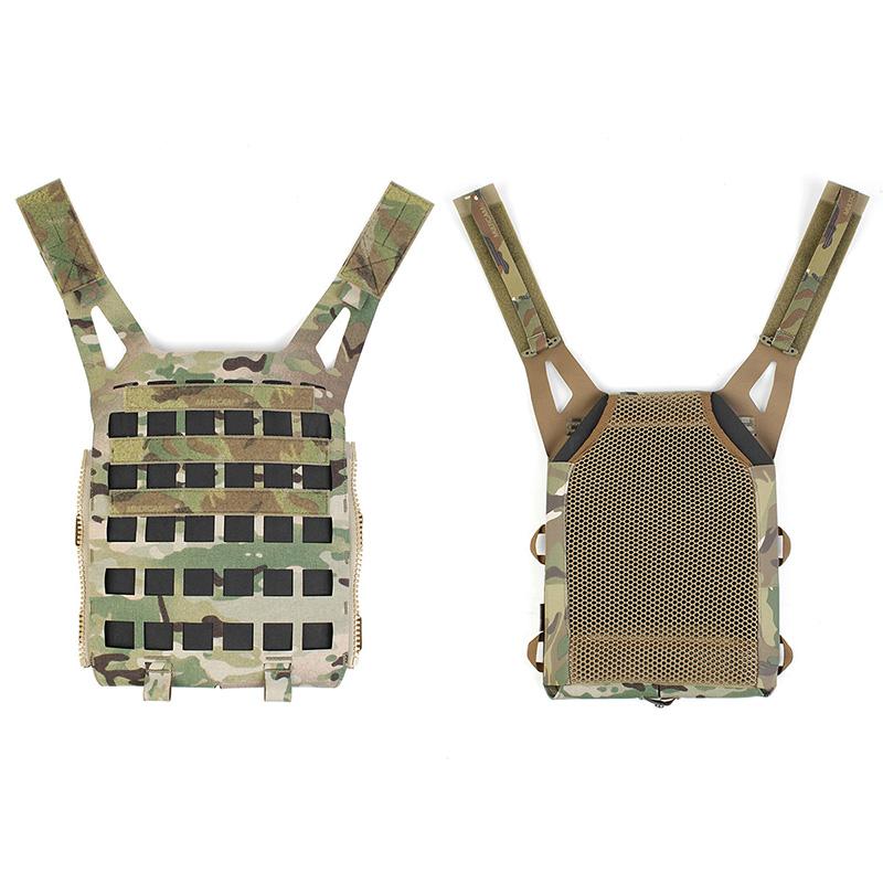 PEW Tactical CPスタイル SPC Airliteプレートキャリア マルチカムブラック_7