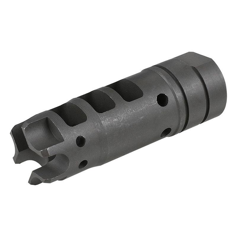 ZC LEOPARD KAC MAMSスタイルスチールフラッシュハイダー (14mm逆ネジ