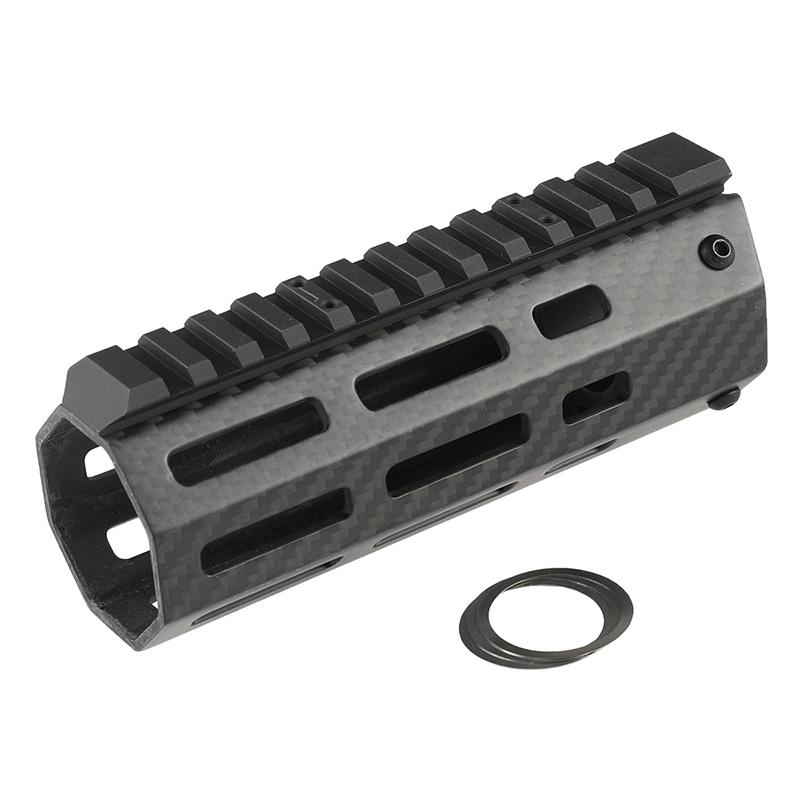 Revanchist V2カーボンファイバー M-lok ハンドガード 5.5inch (東京