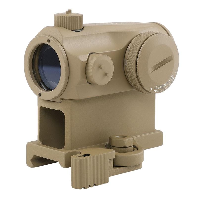 AP MICRO T-1タイプ ドットサイト ハイマウント TAN : ミリタリー