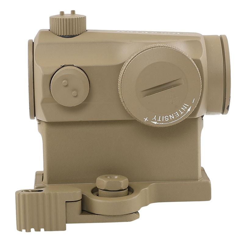 AP MICRO T-1タイプ ドットサイト ハイマウント TAN : ミリタリー