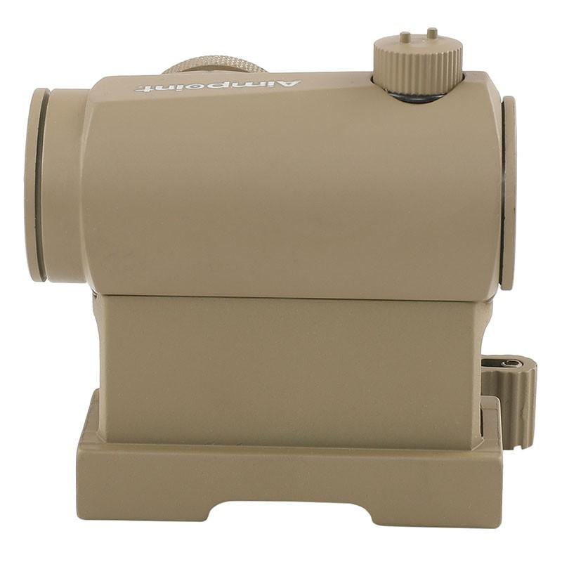 AP MICRO T-1タイプ ドットサイト ハイマウント TAN : ミリタリー