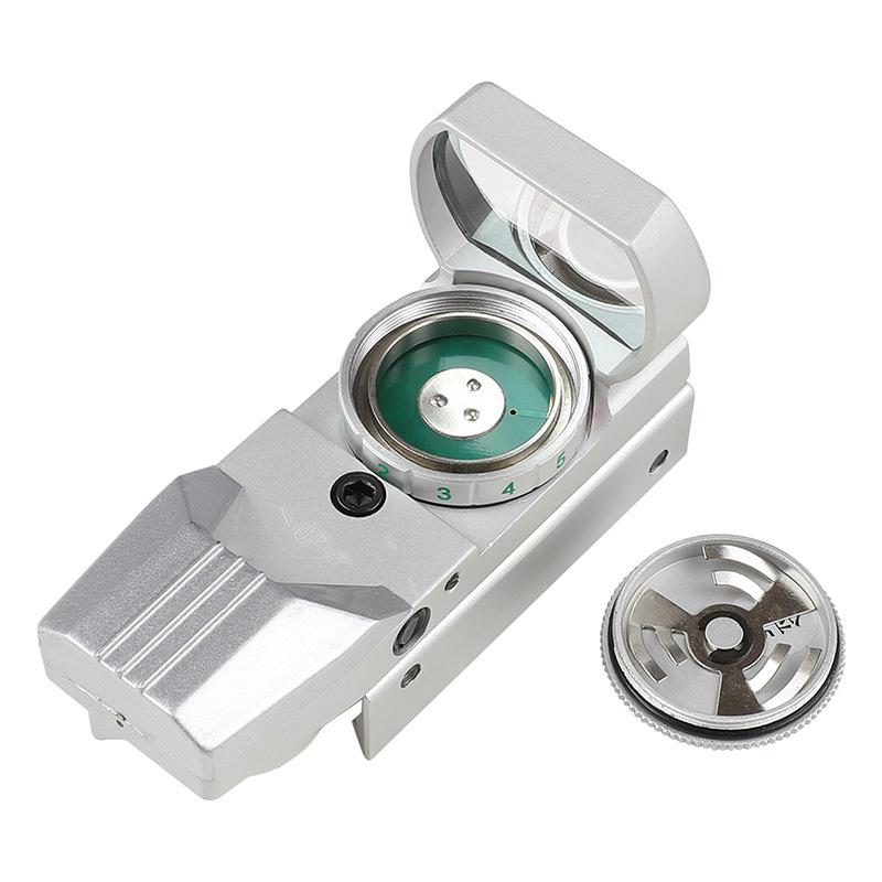 AP JH400タイプ オープンドットサイト SILVER : ミリタリー AP JH400タイプ オープンドットサイト SILVER : ミリタリー